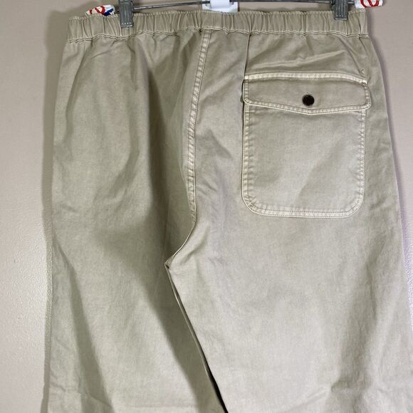 Outerknown Pants Drawstring Beige Men's Large Casual Hiking - Picture 10 of 16
